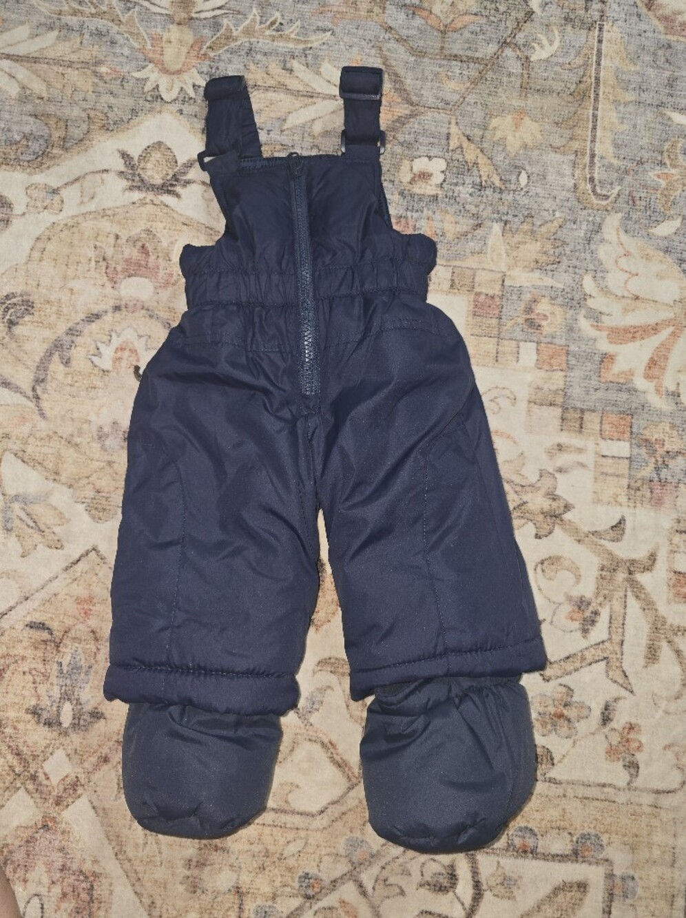 Joe Fresh Navy Blue Kids Snow Bibs